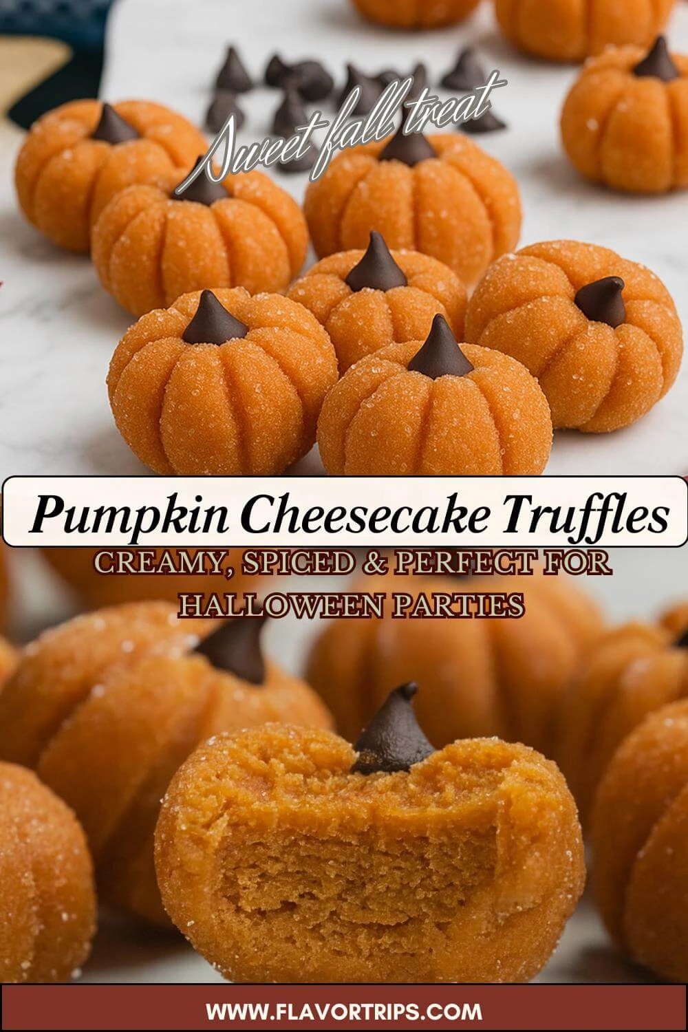 Pumpkin Cheesecake Truffles – Cozy Fall Treats by Marcus Holt