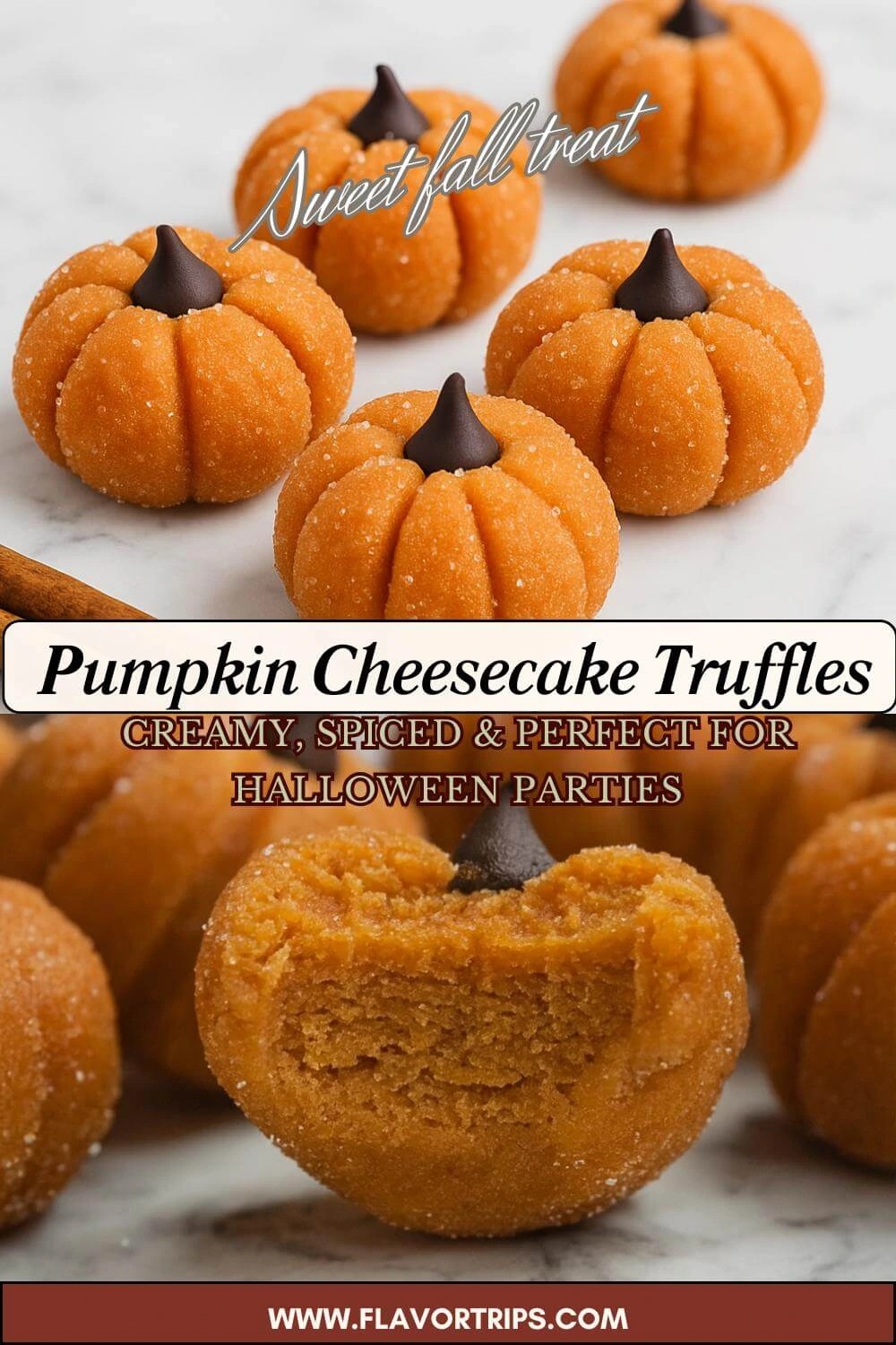 Pumpkin Cheesecake Truffles – Cozy Fall Treats by Marcus Holt