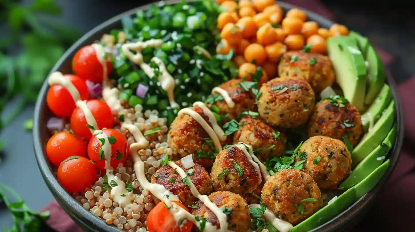 Falafel Bowl Recipe With Tahini – A Mediterranean Embrace in Every Bite