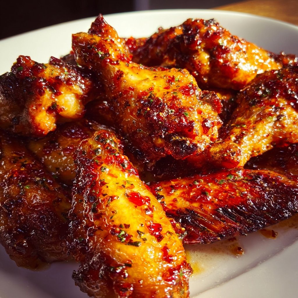 Pineapple Cowboy Candy Chicken Wings