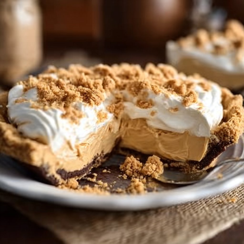 Amish Peanut Butter Cream Pie
