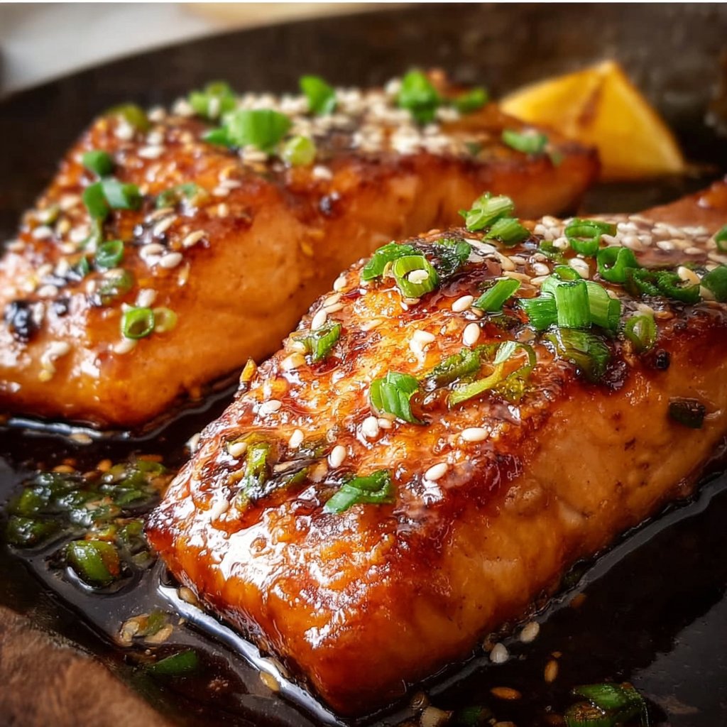 Orange Teriyaki Salmon