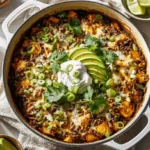 Cheesy Ground Beef Enchilada Skillet 150x150 1