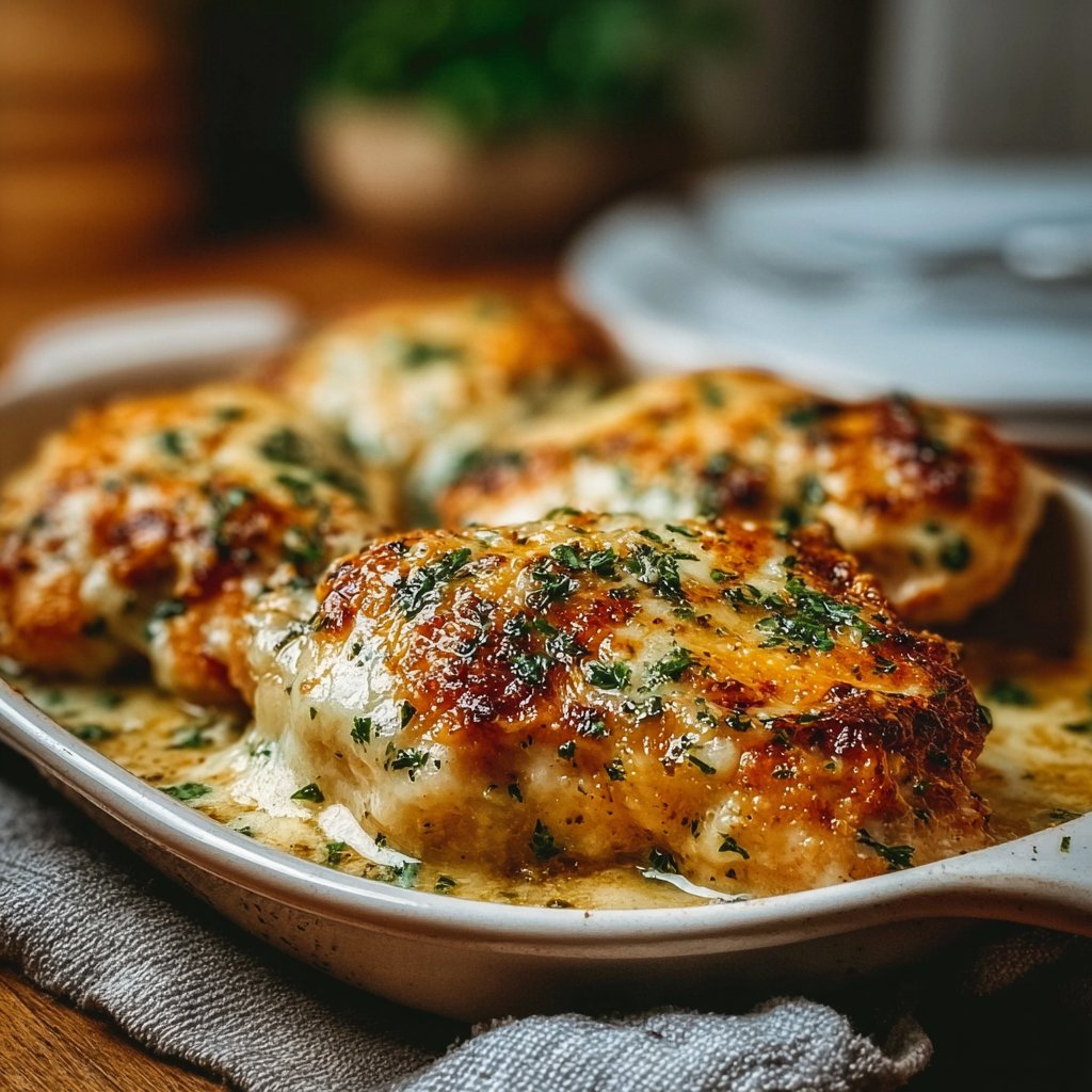 Keto Garlic Parmesan Chicken