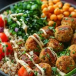 Falafel Bowl Recipe With Tahini hero 150x150 1