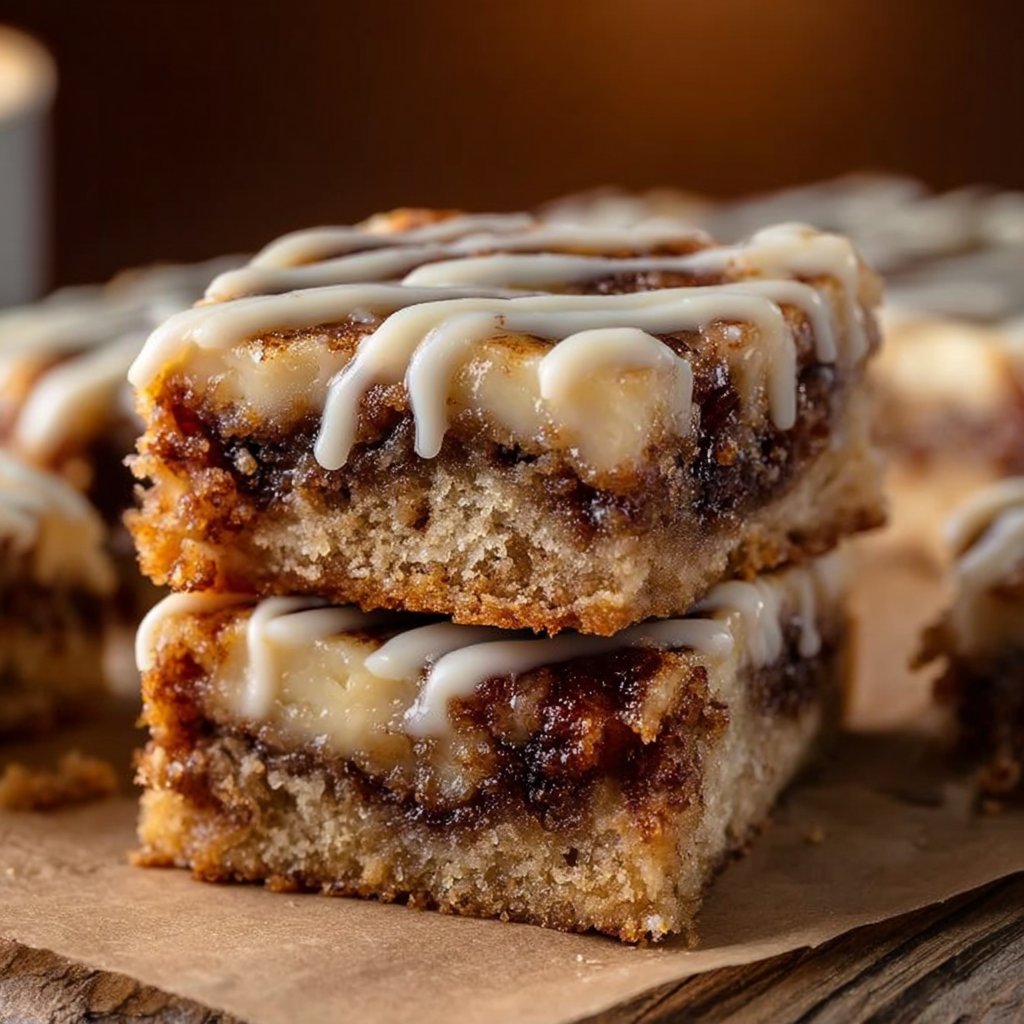 Cinnamon Roll Bliss Bars: Your Cozy Dessert Delight!