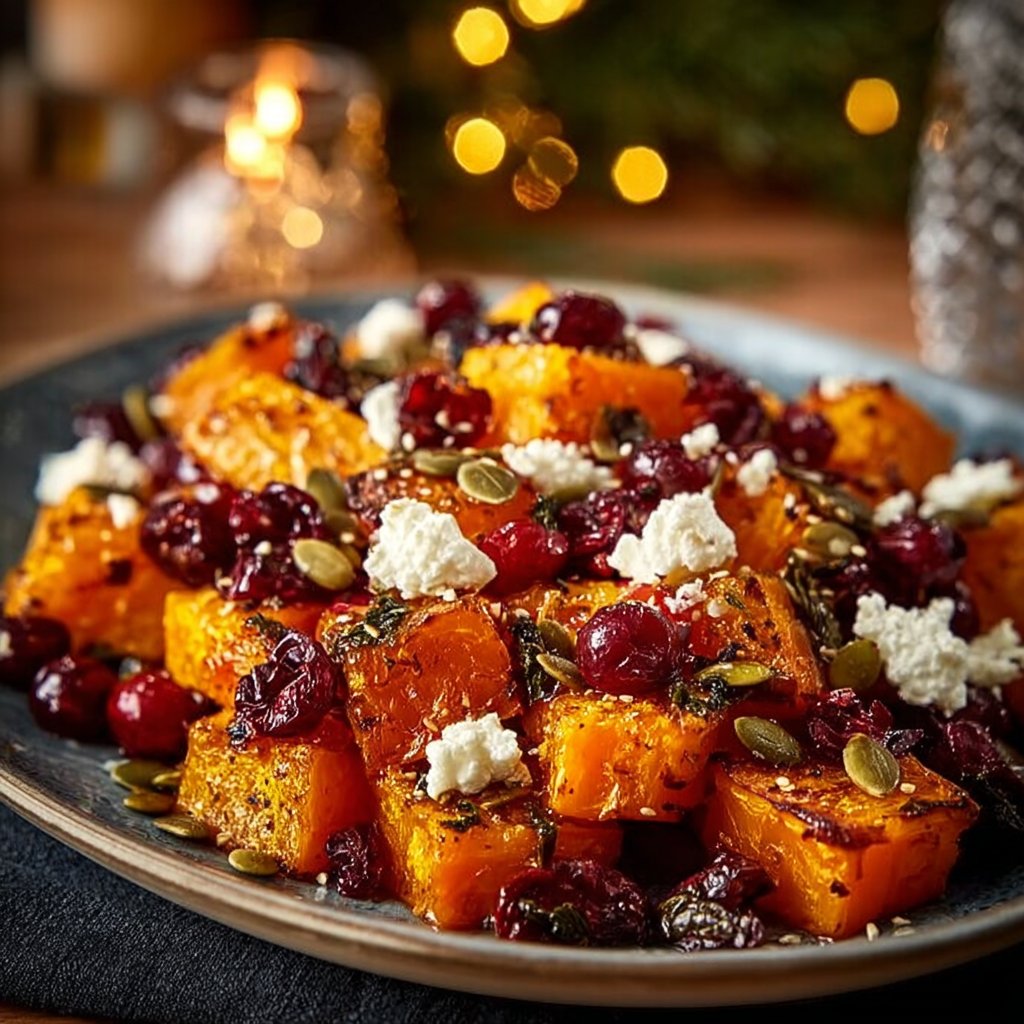 Crispy Honey-Roasted Butternut Squash Salad