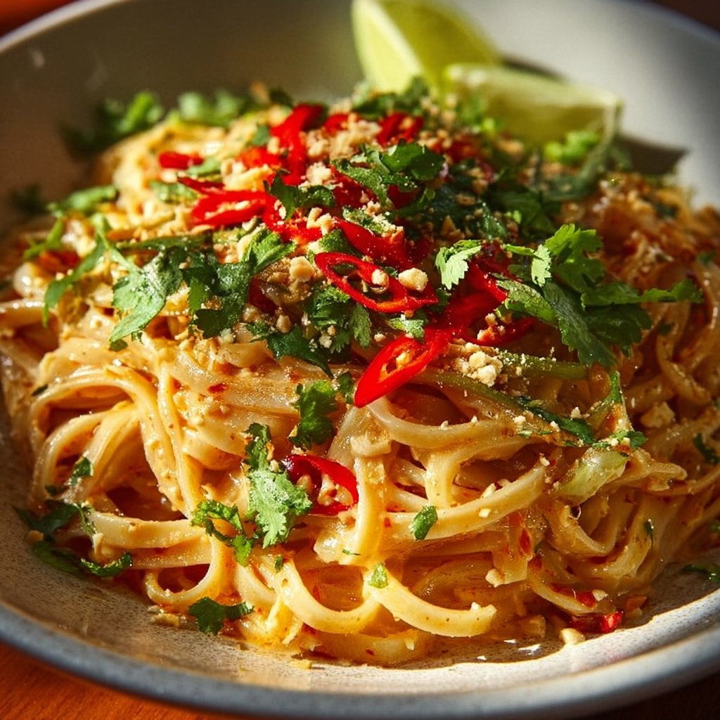 Spicy Coconut Noodles