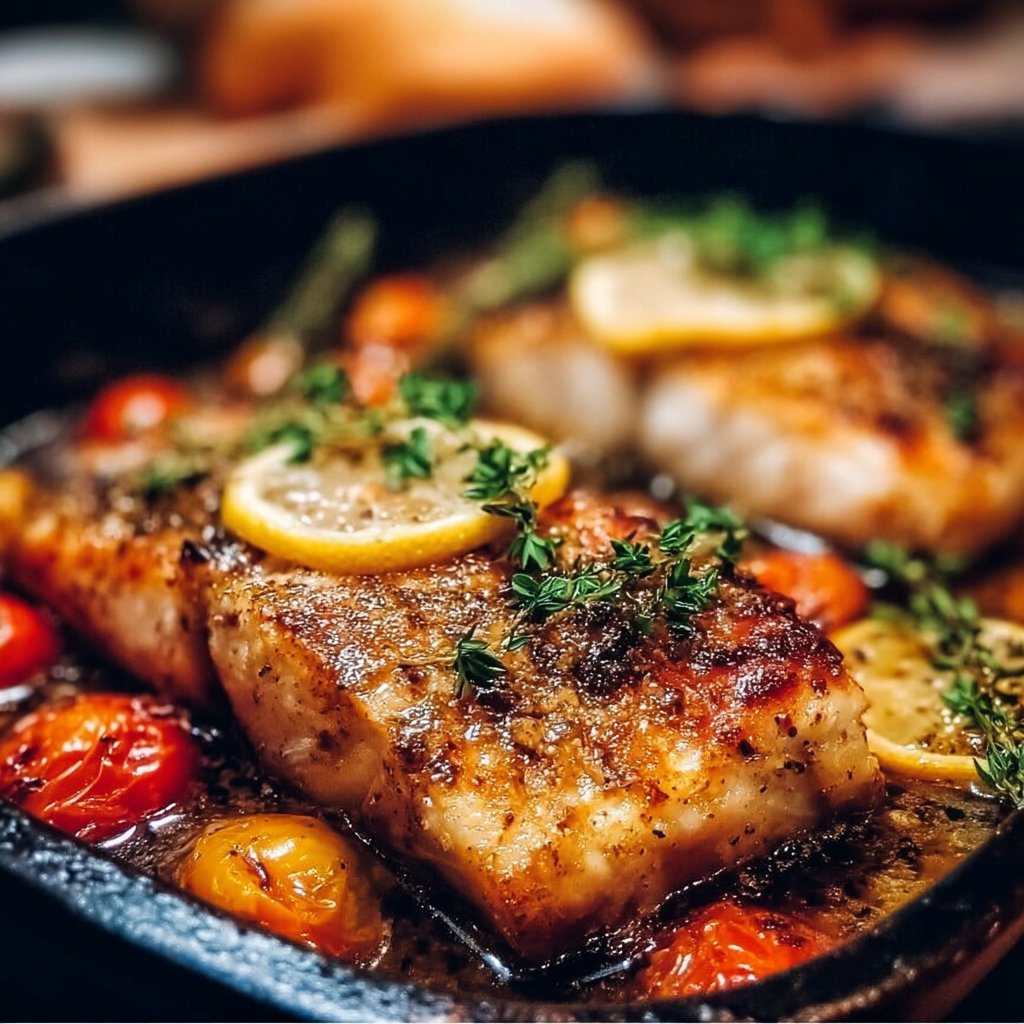 Mediterranean Baked Fish