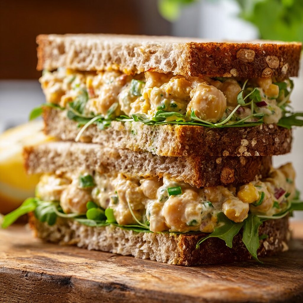 Chickpea Salad Sandwich