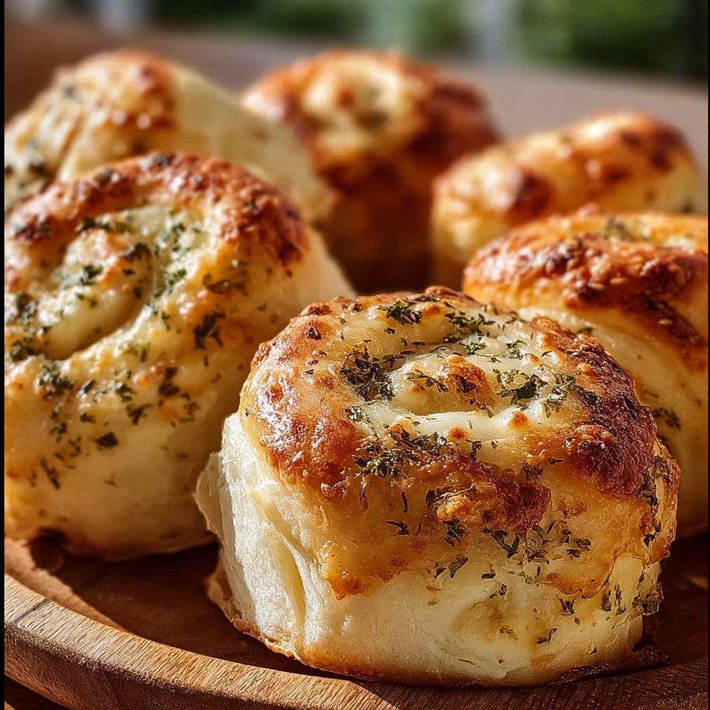 Sourdough Herb & Cheese Rolls