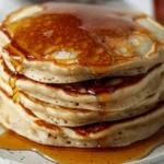 fluffy oatmeal pancakes maple 150x150 1