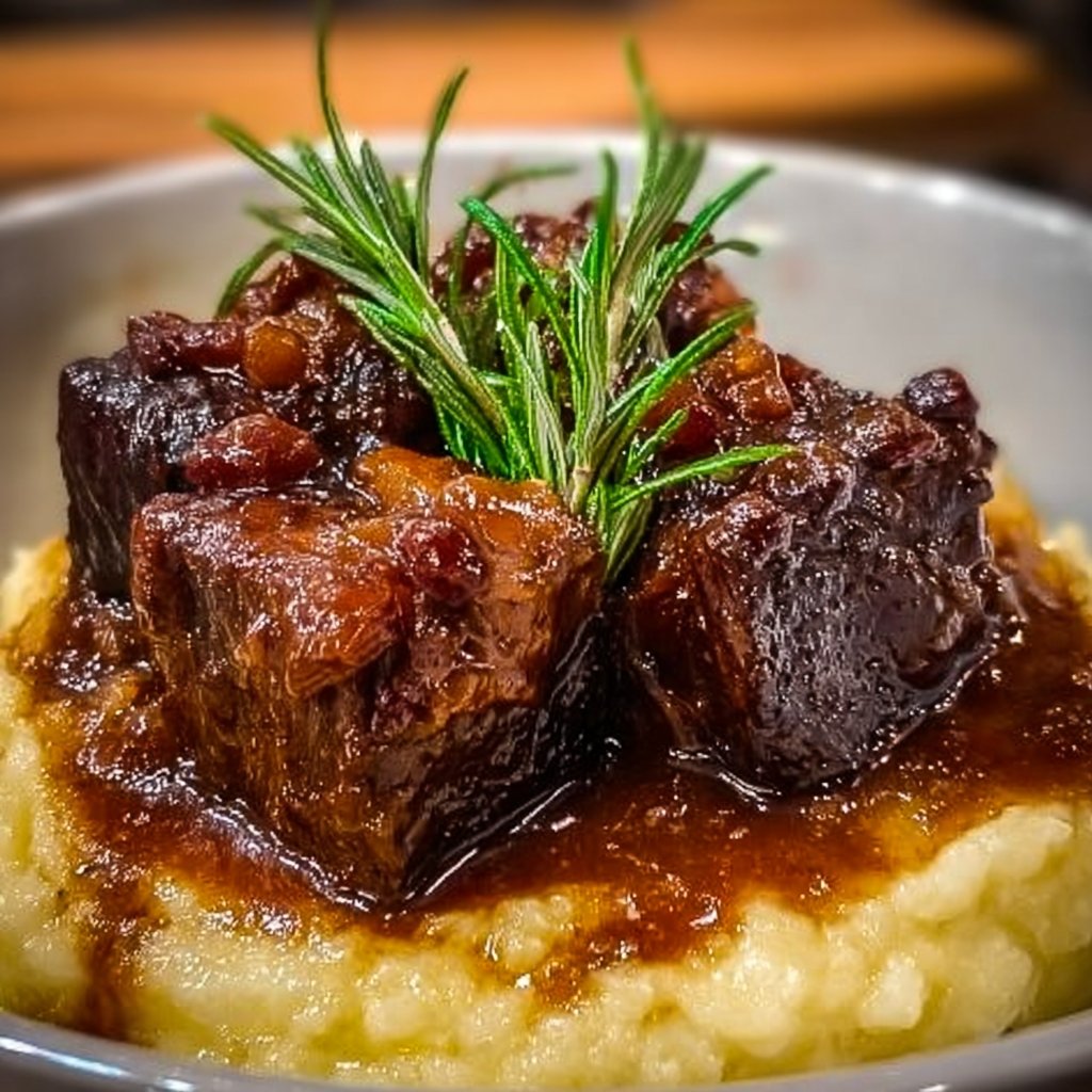 Slow-Braised Beef Short Ribs