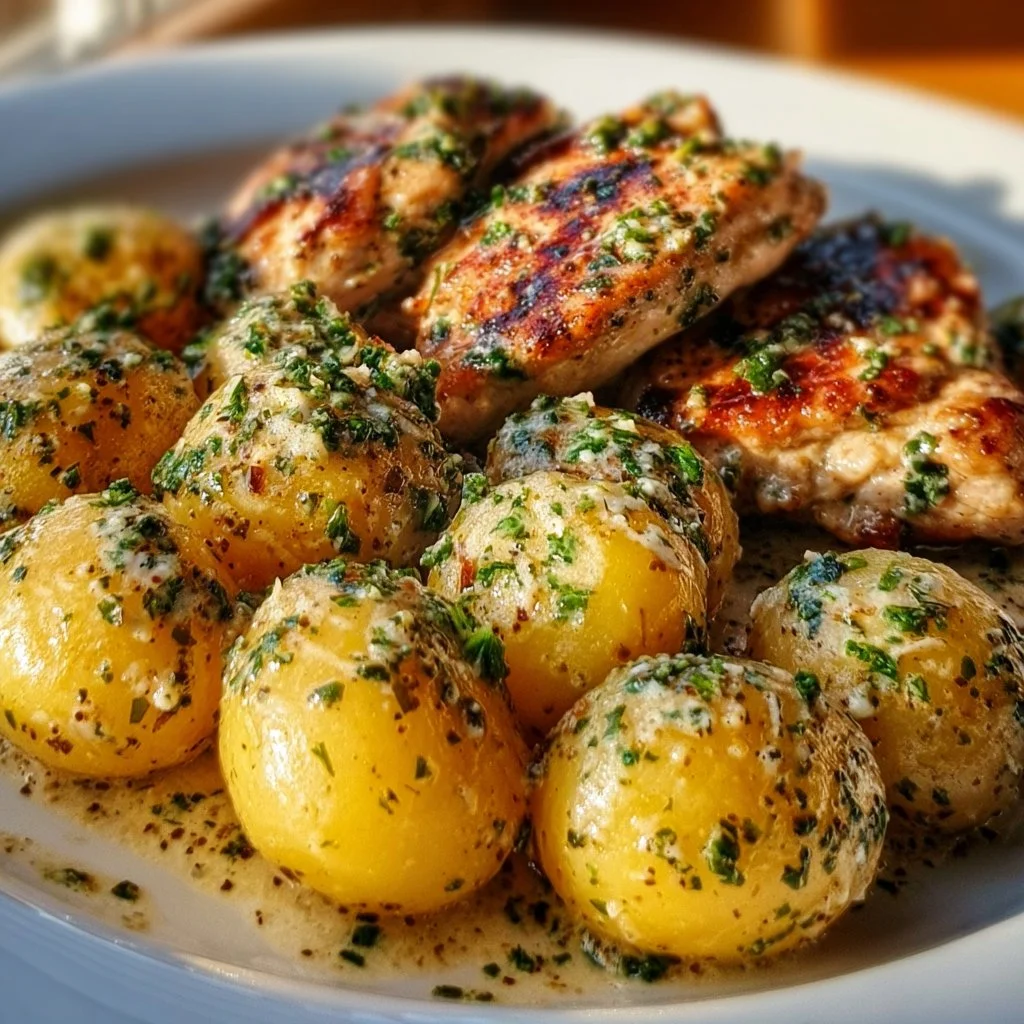 Delicious garlic parmesan chicken cooked in a crockpot for a flavorful meal