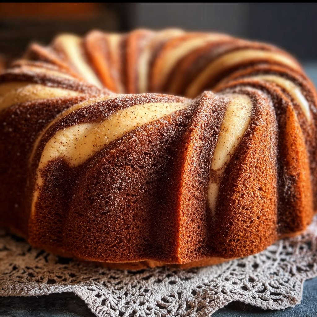 Cinnamon Swirl Bundt Cake