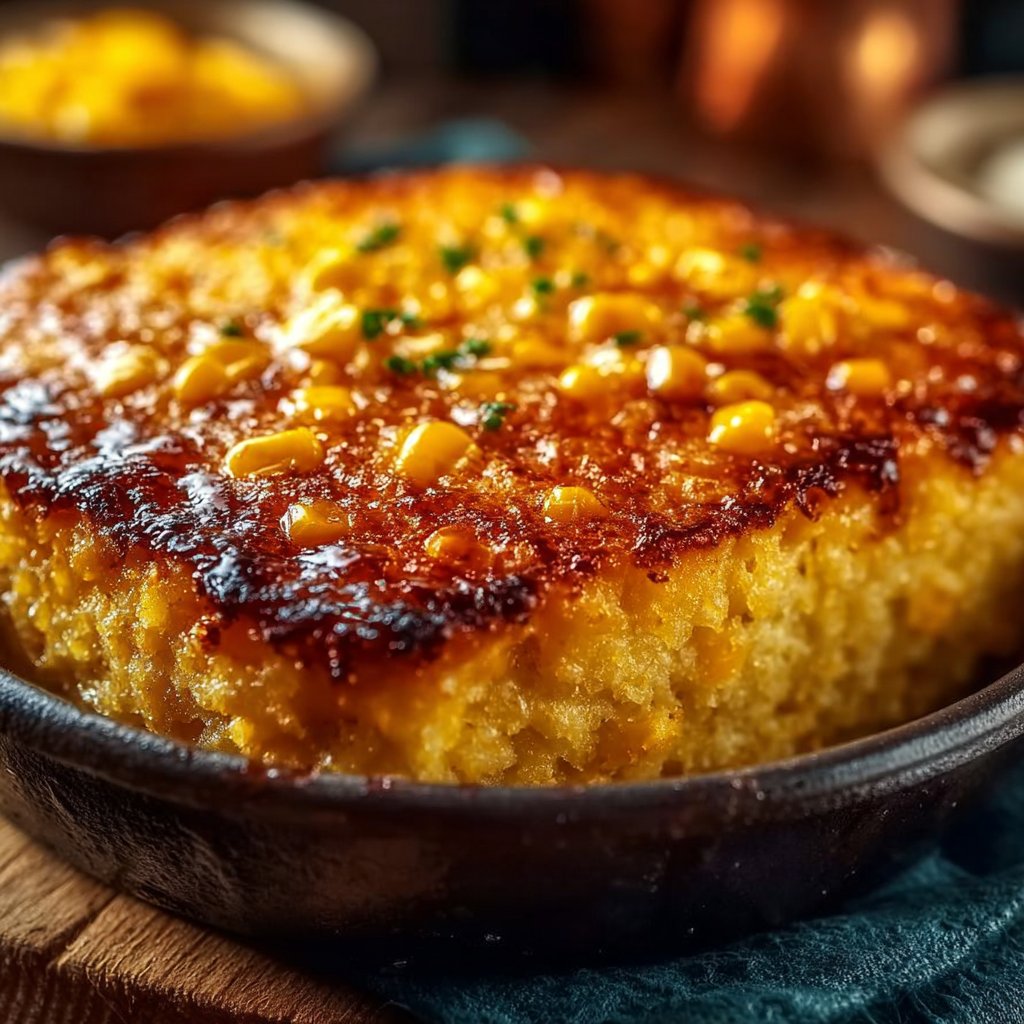 Honey-Glazed Corn Casserole