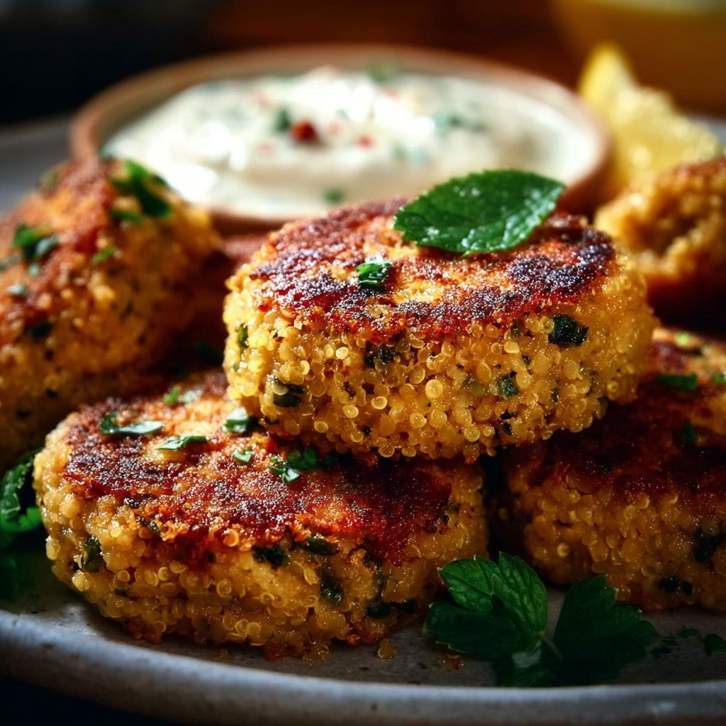 Mediterranean Chickpea Patties