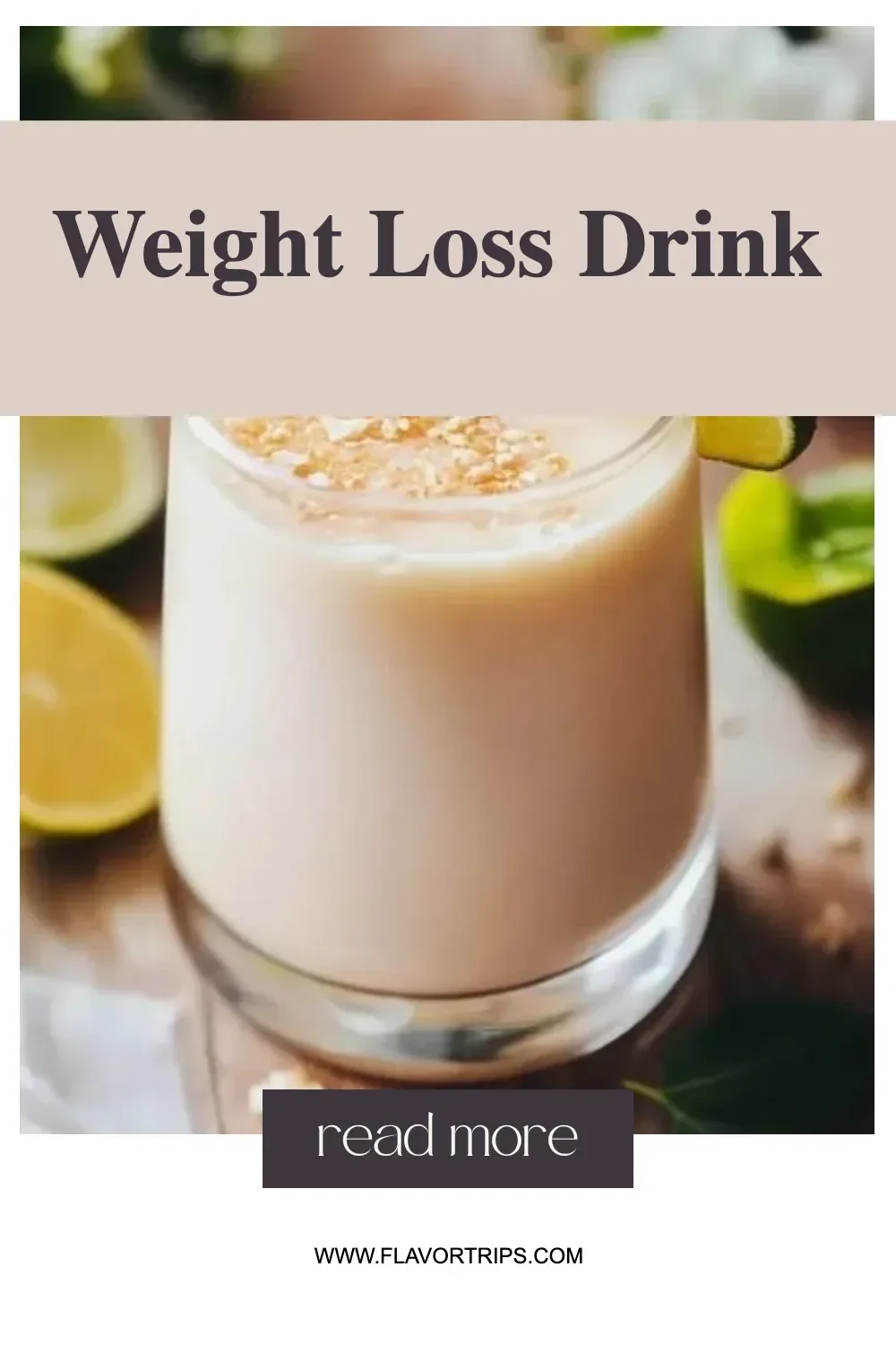 Healthy weight loss drink for boosting metabolism and aiding in weight management.