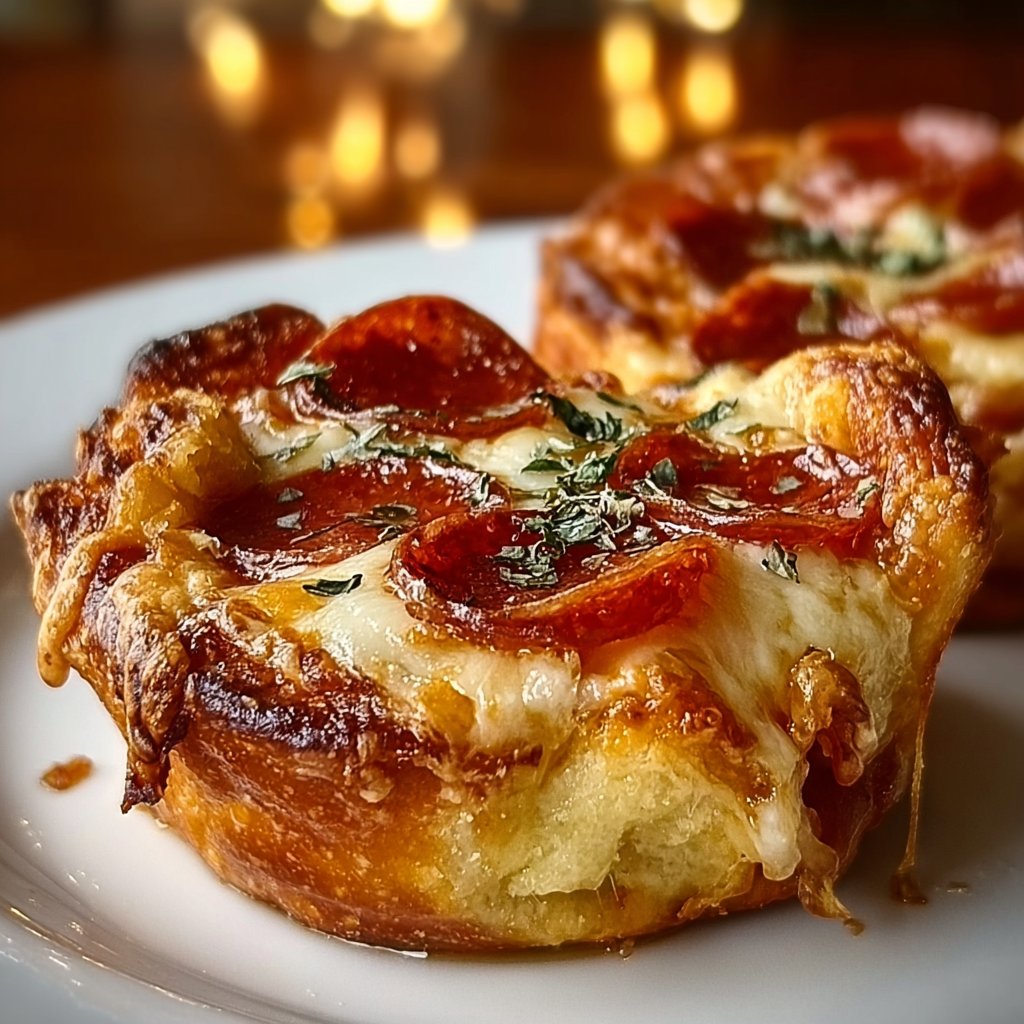 Mini Deep Dish Crescent Roll Pizzas: Quick, Fun & Customizable