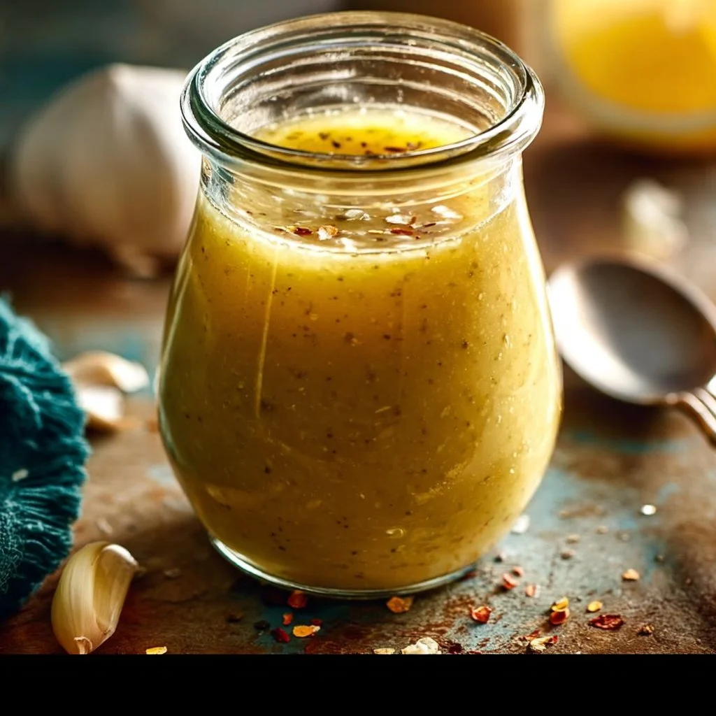 Anti-Inflammation Garlic-Lemon Vinaigrette