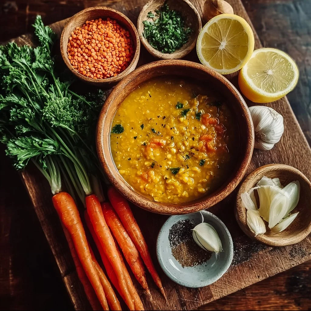 Anti-Inflammatory Golden Lemon Lentil Soup