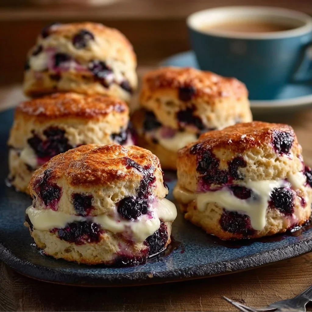 Blueberry Biscuits