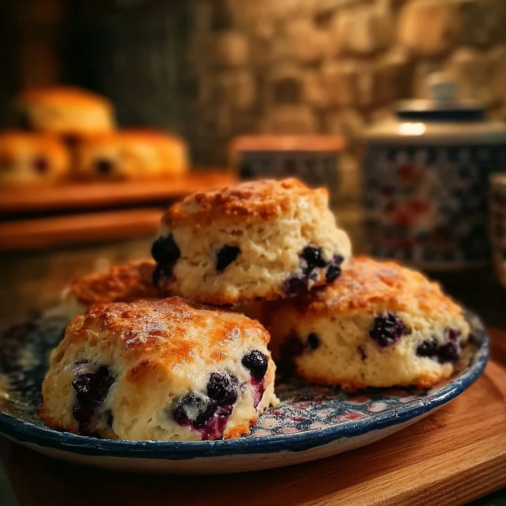Blueberry Biscuits