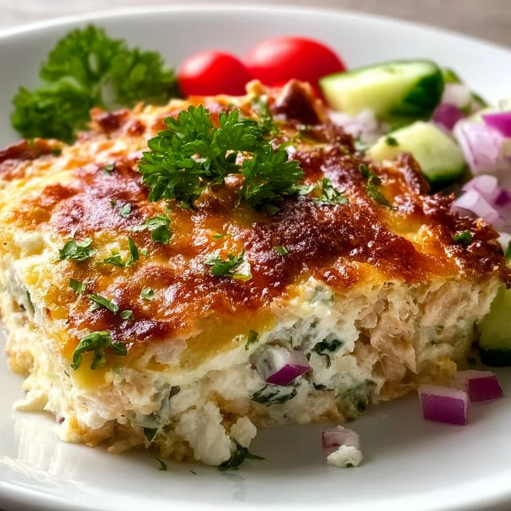 Dump-and-Bake Chicken Tzatziki Casserole 2 Dump-and-Bake Chicken Tzatziki Casserole