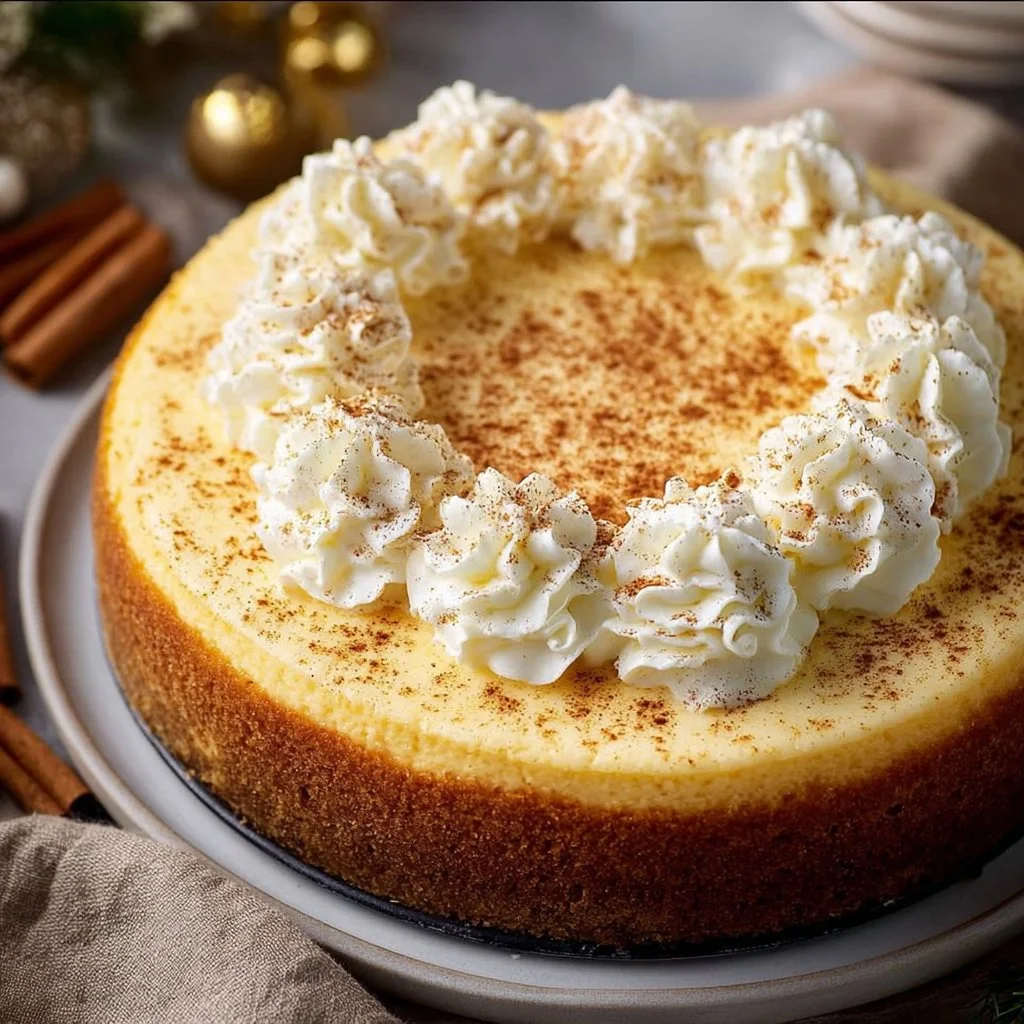 Eggnog Cheesecake