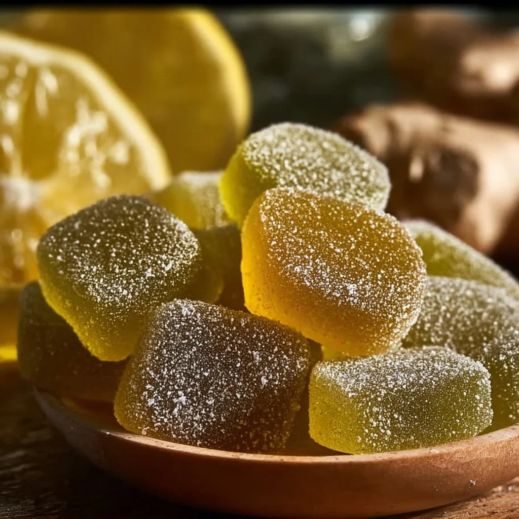 Green Tea, Lemon & Ginger Gummies