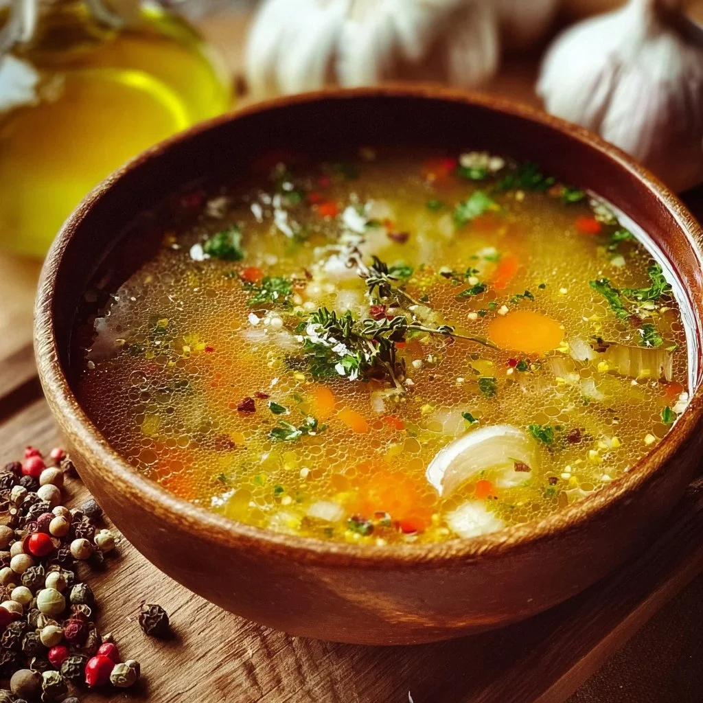 Healing Garlic Soup for Colds - theamazingfood
