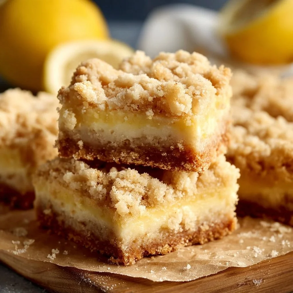 Homemade Lemon Crumb Bars
