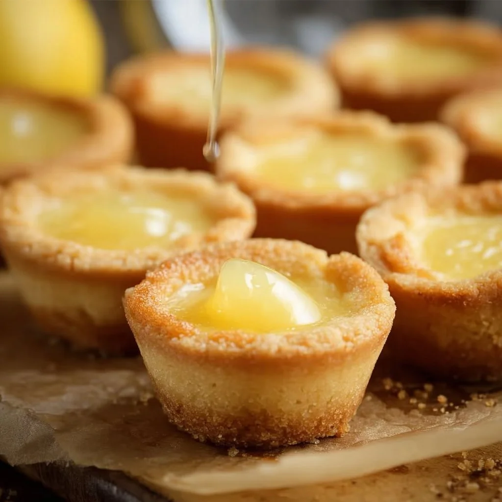 Lemon Bar Cookie Cups