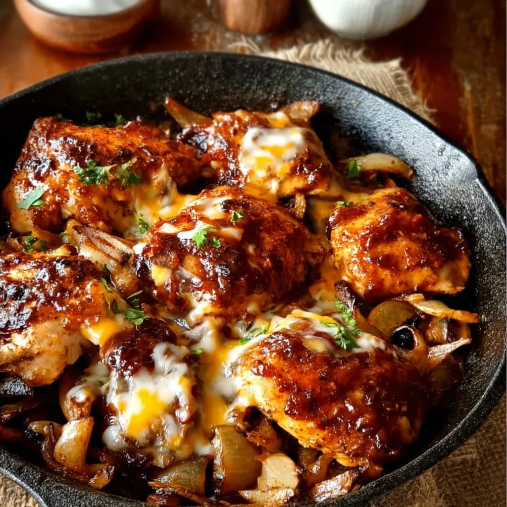 Low Carb BBQ Chicken Thighs