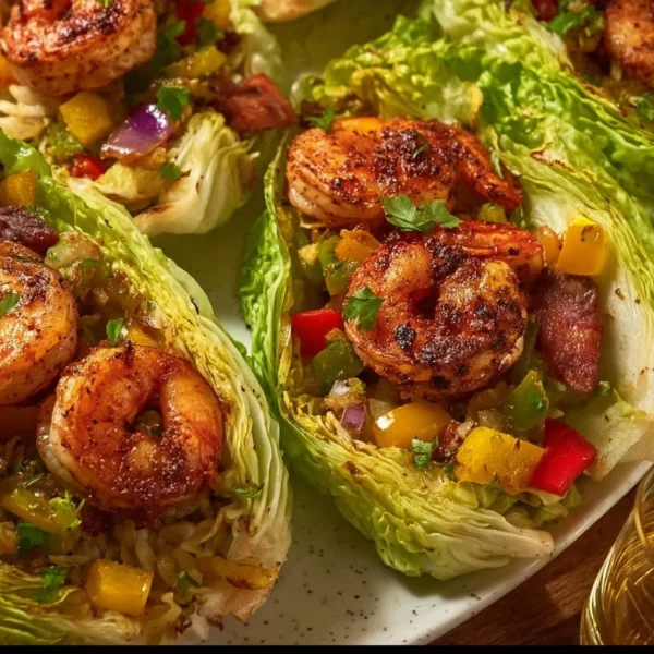 Chipotle Shrimp Tacos with Avocado-Mango Salsa Recipe 20 Chipotle Shrimp Tacos served with Avocado-Mango Salsa on a plate