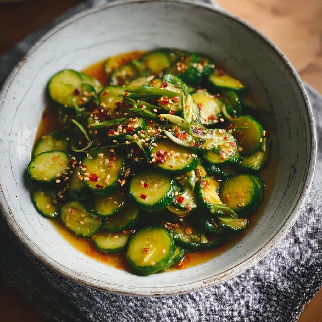 Easy Asian Cucumber Salad