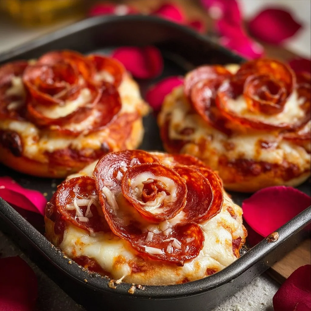 Pizza Roses Recipe: Beautiful Spiral Appetizers in 35 Minutes 1 Delicious Pizza Roses spirals served as appetizers