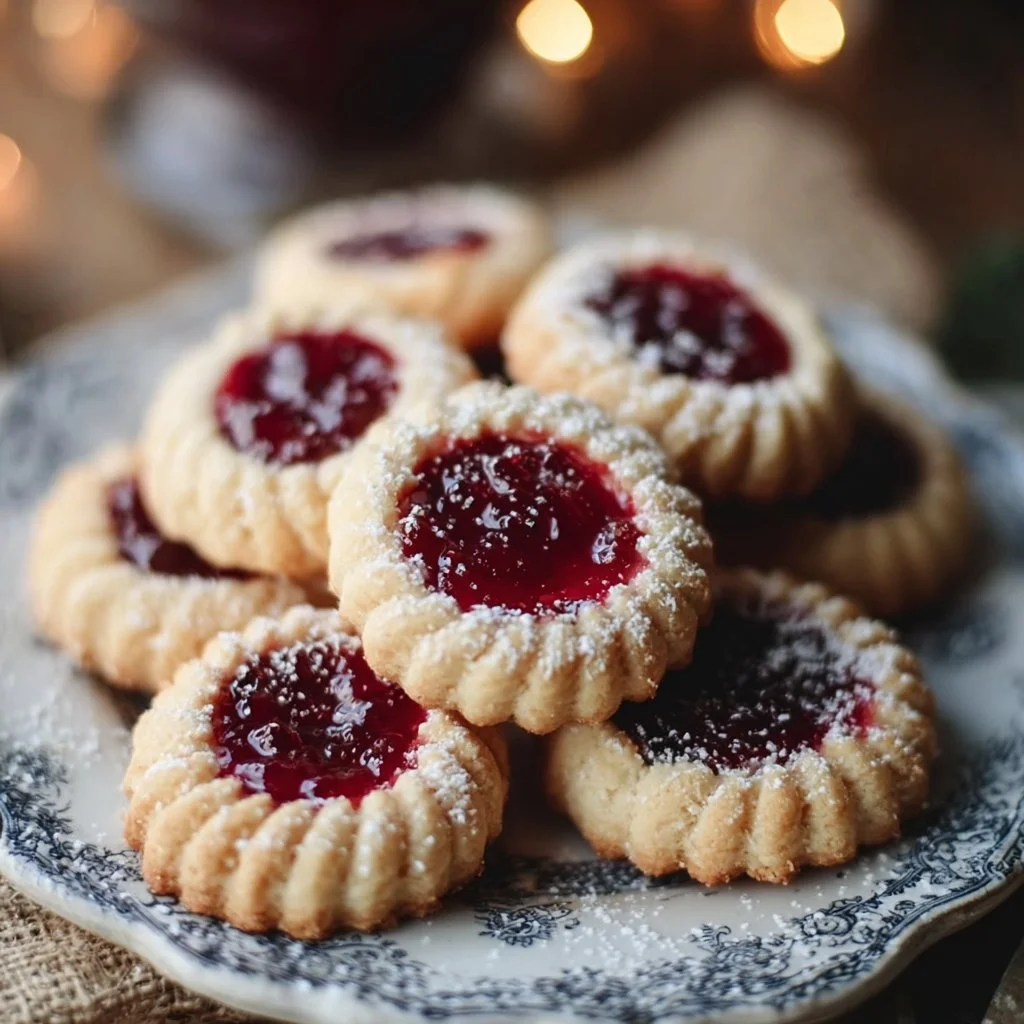 Raspberry Jam Drops Recipe | Classic Buttery Cookies 2 Raspberry Jam Drops Recipe | Classic Buttery Cookies