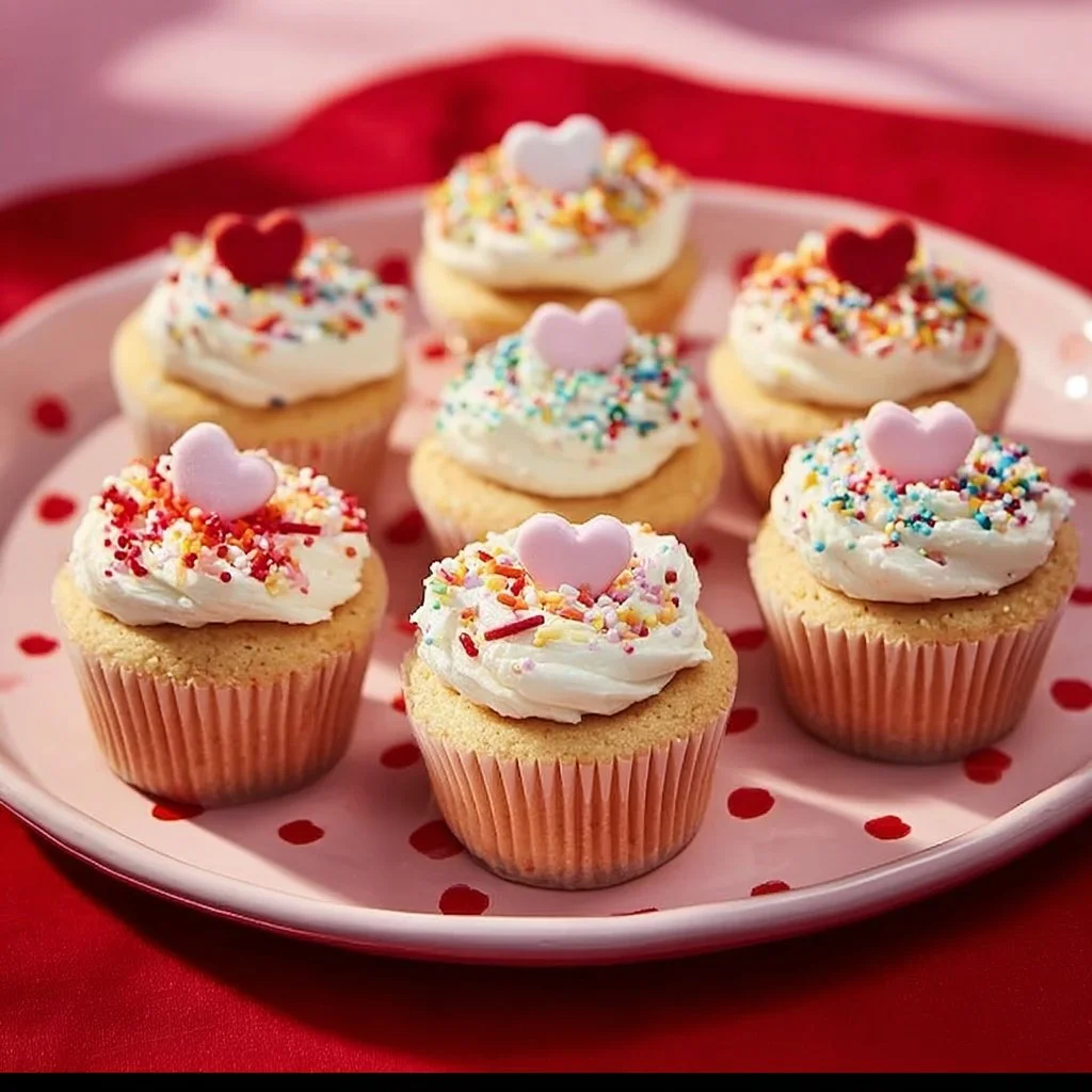 Simple Sugar Cookie Cups: Sweet, Fun & Perfect for Valentine's Day 1 Delicious simple sugar cookie cups decorated for Valentine's Day