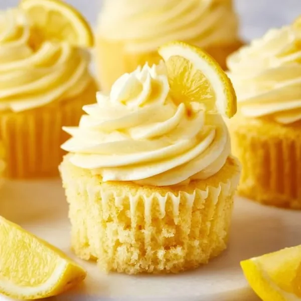 Lemon Cupcakes 17 Fresh lemon cupcakes topped with creamy lemon frosting