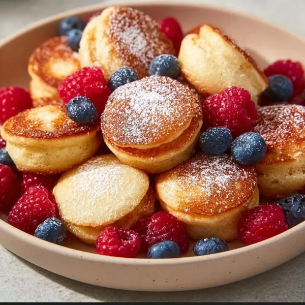 Pancake Mini Muffins 4 Delicious pancake mini muffins baked to perfection for a delightful breakfast