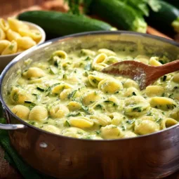 Delicious and flavorful zucchini sauce ready to enhance your meals.